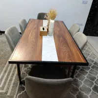 میز غذاخوری 6 نفره