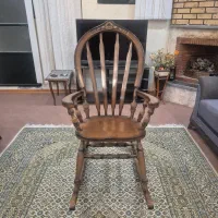 صندلی راک تمام چوب