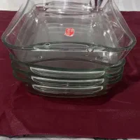 ظرفای شیشه ای دیس و بشقاب میوه و مرغ خوری|ظروف سرو و پذیرایی|خرم‌آباد, |دیوار