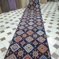 گلیم سرمه ای*شهرموکت