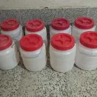 8 عدد دبه|ظروف نگهدارنده، پلاستیکی، یک‌بارمصرف|نقده, |دیوار