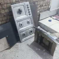 هود و اجاق رومیزی و کابینت MDF|اجاق گاز و لوازم برقی پخت‌وپز|اسحاق آباد, |دیوار