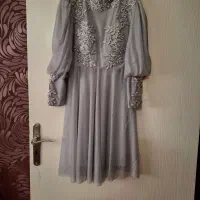 پیراهن مجلسی حریر شاین مناسب ۳۸تا ۴۰ گاها ۴۲|لباس|پردیس, فاز ۳|دیوار