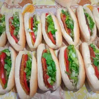 ساندویچ خانگی کتلت فلافل بندری|خوردنی و آشامیدنی|شیراز, دباغ خانه|دیوار