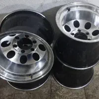 رینگ 10 اینچ سایز 15 آلمینیومی آفرودی آفست منفی|قطعات یدکی و لوازم جانبی|کرج, شهرک اوج|دیوار