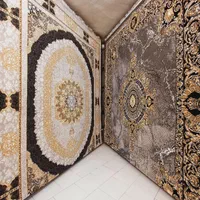 فرش نام آوران خراسان طرح 700 شانه طوسی و فیلی|فرش|مشهد, طلاب|دیوار