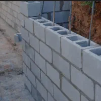بنایی دیوار با بلوک