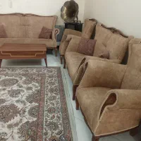 مبل 7 نفره به همراه میز نهارخوری 4 نفره