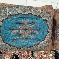 ۴عدد پشتی سورمه ای درحدنو