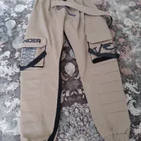 شلوار خفن پارچه کتان ترک گرم دار با کیفیت بالا