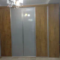 کمد دیواری ریلی ملامینه
