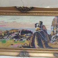 تابلو فرش دستباف قدیمی