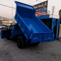 حمل نخاله نیسان و تخریب