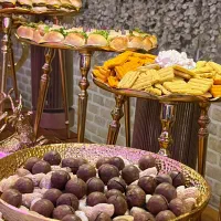 فینکرفود.دیزاین میز و چیدمان میز استارتر.سینی مزه|خدمات پذیرایی، مراسم|شیراز, چوگیاه‎|دیوار