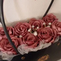 گل‌ ربانی|گل مصنوعی|قدس, شهر‌قدس|دیوار