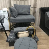 میز ناخن، صندلی انتظار وجکدار وتخت تاشو