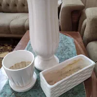 سه عدد گلدان