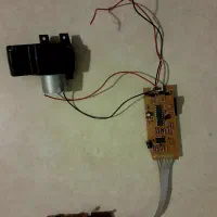 برد الکترونیکی و موتور  6w
