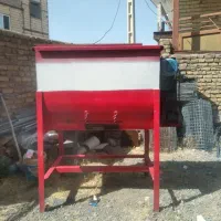 میکسر افقی400کیلو با دینام گیربکس 3اسب