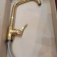 شیر اهرمی ظرفشویی شیذر مدل الماس طلایی