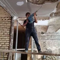 بتن کنی تخریب جزئی ساختمان