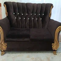 مبل هفت نفره به همراه بوفه ومیزتلوزیون|مبلمان خانگی و میز عسلی|عجب شیر, |دیوار