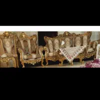 مبل ۹نفره سلطتنی همراه جلو مبلی زیر قیمت خریدار