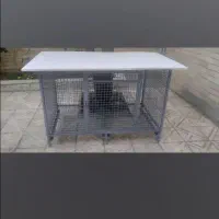 قفس آهنی برای سگ و خرگوش
