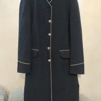 مانتو شلوار اداری سرمه ای