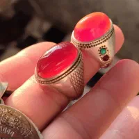 انگشتر و پلاک خط استاد شیخ