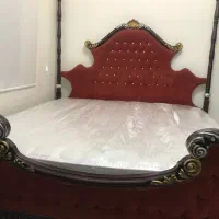 سرویس تخت خواب ۲ نفره چوب و تشک خوشخواب برن آلمان|تخت و سرویس خواب|تهران, کوی بیمه|دیوار