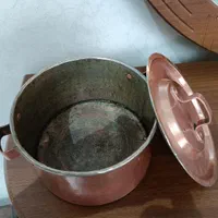 قابلمه مسی 4نفره تا6نفر هم میشه غذا درست کرد|ظروف پخت‌وپز|فردیس, فردیس|دیوار