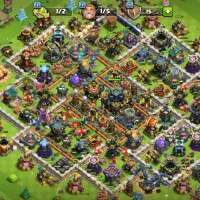 بازی کلش اف کلنز ۳ عدد اکانت فروش فوری