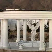 ستون کامل پیش ساخته رنگ متناسب با سنگنمای مشتری|مصالح و تجهیزات ساختمان|آبسرد, |دیوار