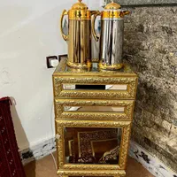 کتری طلایی اماراتی فلاکس طلایی وسینی نجیب|قوری، کتری، قهوه‌ساز دستی|مشهد, شهرک شهید باهنر|دیوار