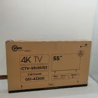 ال ای دی 55 اینچ کلور فوق هوشمند اسمارت 4k آکبند