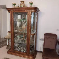 بوفه/ویترین چوبی