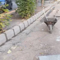 جدول گذاری و فنس کشی و سیمانکاری