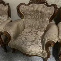 فروش مبل هفت نفره با دکور|مبلمان خانگی و میز عسلی|تهران, امجدیه (خاقانی)|دیوار