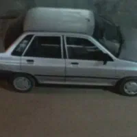 پراید نقره‌ای مدل 86