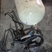 کپسول گاز CNG ساخت کره با متعلقات