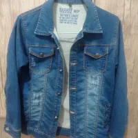 کت جین وسوییشرت چهارخونه پاییزه درحدنو