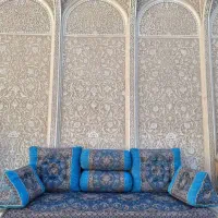 ست ۷ تکه کنار مخمل ماندگار|پشتی|تهران, شکوفه|دیوار