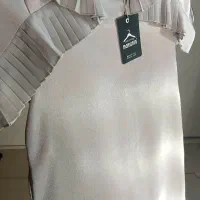 لباس دخترانه نقره ای شاین دار