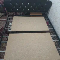 تخت دو نفره همراه با تشک سالم