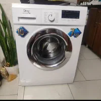 ماشین لباسشویی مدیا 7کیلویی|ماشین لباسشویی و خشک‌کن لباس|اصفهان, ملک|دیوار