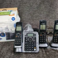 تلفن بیسیم پاناسونیک سه گوشی اصلی