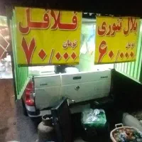 فروش آریسا مدل ۹۴ با وسایل کامل فلافل پزی|خودرو سواری و وانت|مراغه, |دیوار