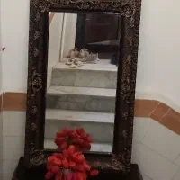 کنسول به همراه پایه و بوفه چوب گردو مناسب جهیزیه