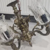 لوستر برنجی طرح فرشته